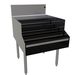 LDB-24S | 24' | Underbar Bottle Storage Display Unit LDB-24S | 24' | Underbar Bottle Storage Display Unit