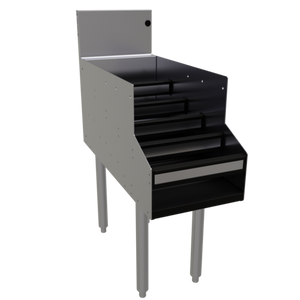 LDB-12S | 12' | Underbar Bottle Storage Display Unit LDB-12S | 12' | Underbar Bottle Storage Display Unit