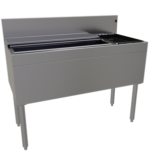CBA-42R | 42' | Underbar Ice Bin/Cocktail Station, Bottle Well Bin CBA-42R | 42' | Underbar Ice Bin/Cocktail Station, Bottle Well Bin