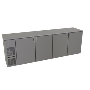 C2FB108 | 108' | Back Bar Cabinet, Refrigerated