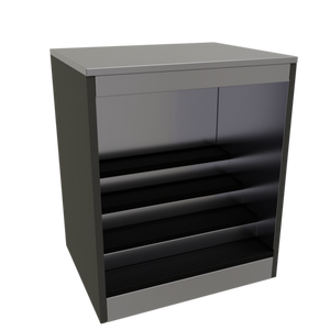 BLD-30 | 30' | Back Bar Cabinet, Non-Refrigerated BLD-30 | 30' | Back Bar Cabinet, Non-Refrigerated