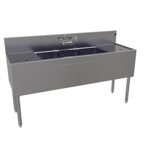 TSA-60-S | 60' | Underbar Sink Units TSA-60-S | 60' | Underbar Sink Units