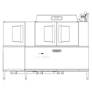 CLPS86EN-ADV+BUILDUP | 86' | Dishwasher, Conveyor Type CLPS86EN-ADV+BUILDUP | 86' | Dishwasher, Conveyor Type