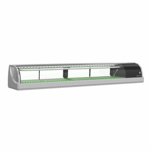 HNC-180BA-R-SLH | 70' | Display Case, Refrigerated Sushi HNC-180BA-R-SLH | 70' | Display Case, Refrigerated Sushi