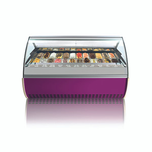 EVO-G9-53-66-12P | 66' | Display Case, Dipping, Gelato/Ice Cream EVO-G9-53-66-12P | 66' | Display Case, Dipping, Gelato/Ice Cream