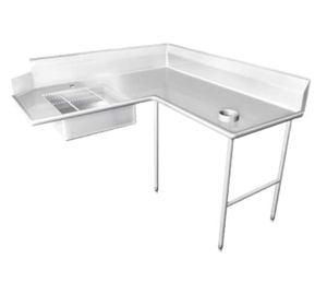 SCSD-72 | 0' | Dishtable, Soiled L Shaped SCSD-72 | 0' | Dishtable, Soiled L Shaped