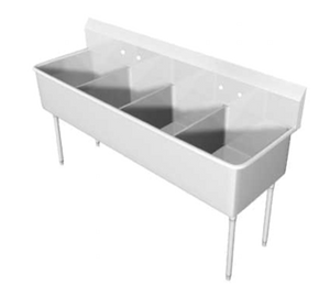 SCS-46-2020 | 86' | Sink, (4) Four Compartment