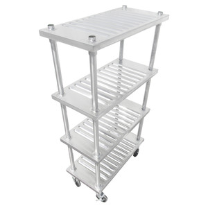 S-7218-4L | 72' | Shelving Unit, Louvered Slotted S-7218-4L | 72' | Shelving Unit, Louvered Slotted