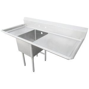 SCS-16-2424-24RL | 75' | Sink, (1) One Compartment SCS-16-2424-24RL | 75' | Sink, (1) One Compartment