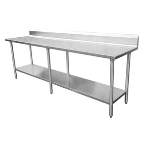 WTB-2424-16 | 24' | Work Table,  24 - 27, Stainless Steel Top