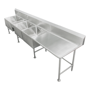 SCS-34-2424-24R | 101' | Sink, (3) Three Compartment SCS-34-2424-24R | 101' | Sink, (3) Three Compartment