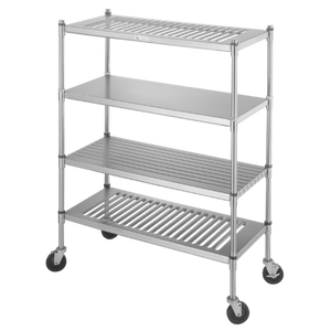 BL-3618-5L | 36' | Shelving Unit, Louvered Slotted BL-3618-5L | 36' | Shelving Unit, Louvered Slotted