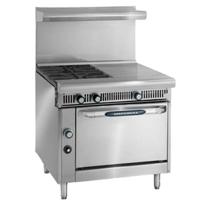 IHR-2-1HT-C | 36' | Range, 36 Heavy Duty, Gas