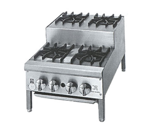 JHPE-3-224 | 24' | Hotplate, Countertop, Gas JHPE-3-224 | 24' | Hotplate, Countertop, Gas