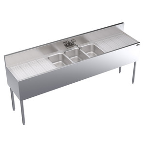 KR19-73C | 84' | Underbar Sink Units KR19-73C | 84' | Underbar Sink Units
