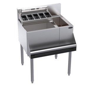 KR24-MS26L-7 | 26' | Underbar Ice Bin/Cocktail Station, Bottle Well Bin KR24-MS26L-7 | 26' | Underbar Ice Bin/Cocktail Station, Bottle Well Bin