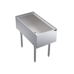 KRPT-1836-10 | 18' | Underbar Ice Bin/Cocktail Station, Pass-Thru KRPT-1836-10 | 18' | Underbar Ice Bin/Cocktail Station, Pass-Thru