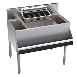 KR24-MS34C-7 | 34' | Underbar Ice Bin/Cocktail Station, Bottle Well Bin KR24-MS34C-7 | 34' | Underbar Ice Bin/Cocktail Station, Bottle Well Bin