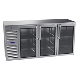 NS72 | 72' | Back Bar Cabinet, Refrigerated