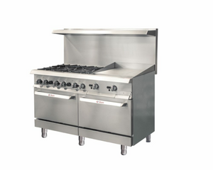 IR-6B-24TG-60 | 60' | Range, 60 Restaurant, Gas IR-6B-24TG-60 | 60' | Range, 60 Restaurant, Gas