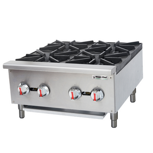 M24HP | 12' | Hotplate, Countertop, Gas