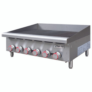 MCCCB36A | 36' | Charbroiler, Gas, Countertop