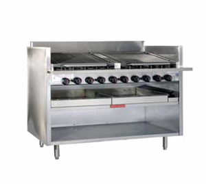 FM-RMB-660CR | 60' | Charbroiler, Gas, Floor Model
