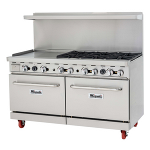 C-RO6-24GL-NG | 60' | Range, 60 Restaurant, Gas