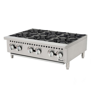 C-HP-6-36 | 36' | Hotplate, Countertop, Gas