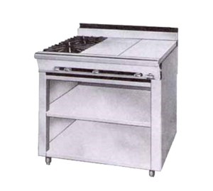 36-10E | 36' | Range, 36 Heavy Duty, Gas 36-10E | 36' | Range, 36 Heavy Duty, Gas