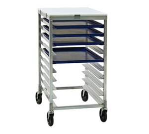 92096 | 20' | Pan Rack with Work Top, Mobile 92096 | 20' | Pan Rack with Work Top, Mobile
