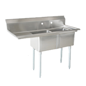 25256 | 74' | Sink, (2) Two Compartment 25256 | 74' | Sink, (2) Two Compartment