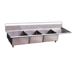 22116 | 75' | Sink, (3) Three Compartment 22116 | 75' | Sink, (3) Three Compartment