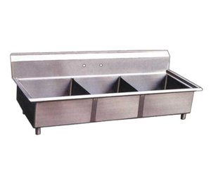 22120 | 77' | Sink, (3) Three Compartment 22120 | 77' | Sink, (3) Three Compartment