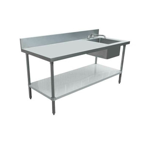 43242 | 60' | Work Table, with Prep Sink(s) 43242 | 60' | Work Table, with Prep Sink(s)