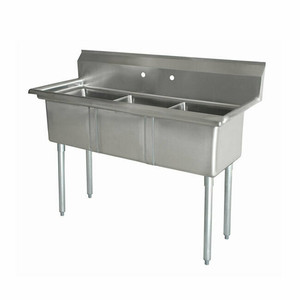 43758 | 35' | Sink, (3) Three Compartment 43758 | 35' | Sink, (3) Three Compartment