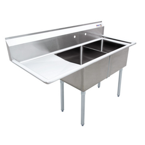 25267 | 56' | Sink, (2) Two Compartment 25267 | 56' | Sink, (2) Two Compartment