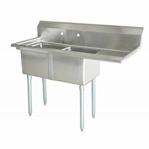 43781 | 56' | Sink, (2) Two Compartment 43781 | 56' | Sink, (2) Two Compartment