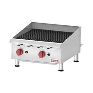 43727 | 24' | Charbroiler, Gas, Countertop 43727 | 24' | Charbroiler, Gas, Countertop