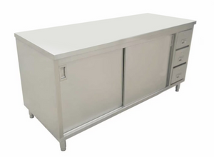 44196 | 60' | Work Table, Cabinet Base Sliding Doors 44196 | 60' | Work Table, Cabinet Base Sliding Doors