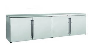 BBR96 | 96' | Back Bar Cabinet, Refrigerated BBR96 | 96' | Back Bar Cabinet, Refrigerated