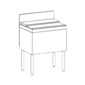 TS18IC | 18' | Underbar Ice Bin/Cocktail Unit