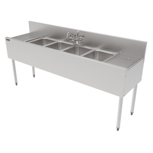 TS72M4-DB-STK | 72' | Underbar Sink Units TS72M4-DB-STK | 72' | Underbar Sink Units