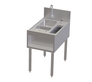 TSCE18PSTC-RC | 18' | Underbar Sink Units