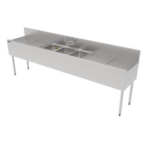 TS96M3-DB | 96' | Underbar Sink Units TS96M3-DB | 96' | Underbar Sink Units