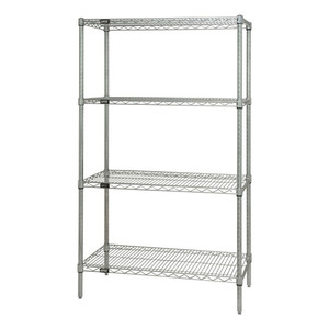 WR74-2448GY | 48' | Shelving Unit, Wire