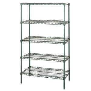 WR63-1860P-5 | 60' | Shelving Unit, Wire WR63-1860P-5 | 60' | Shelving Unit, Wire