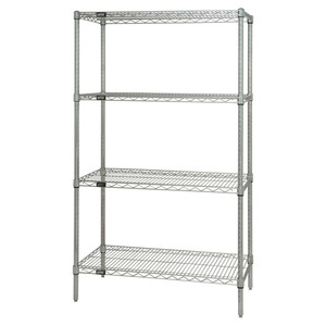 WR74-1860C | 60' | Shelving Unit, Wire WR74-1860C | 60' | Shelving Unit, Wire