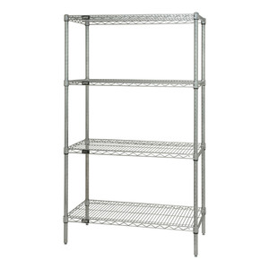 WR74-2148P | 48' | Shelving Unit, Wire WR74-2148P | 48' | Shelving Unit, Wire