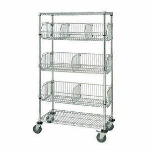 M2448BC6C | 48' | Shelving Unit, Basket
